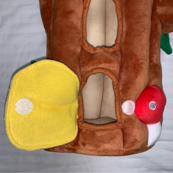 Lakeshore Learn & Play Plush Stuffed Animal Treehouse with Hideout Peek Holes - Picture 4 of 11